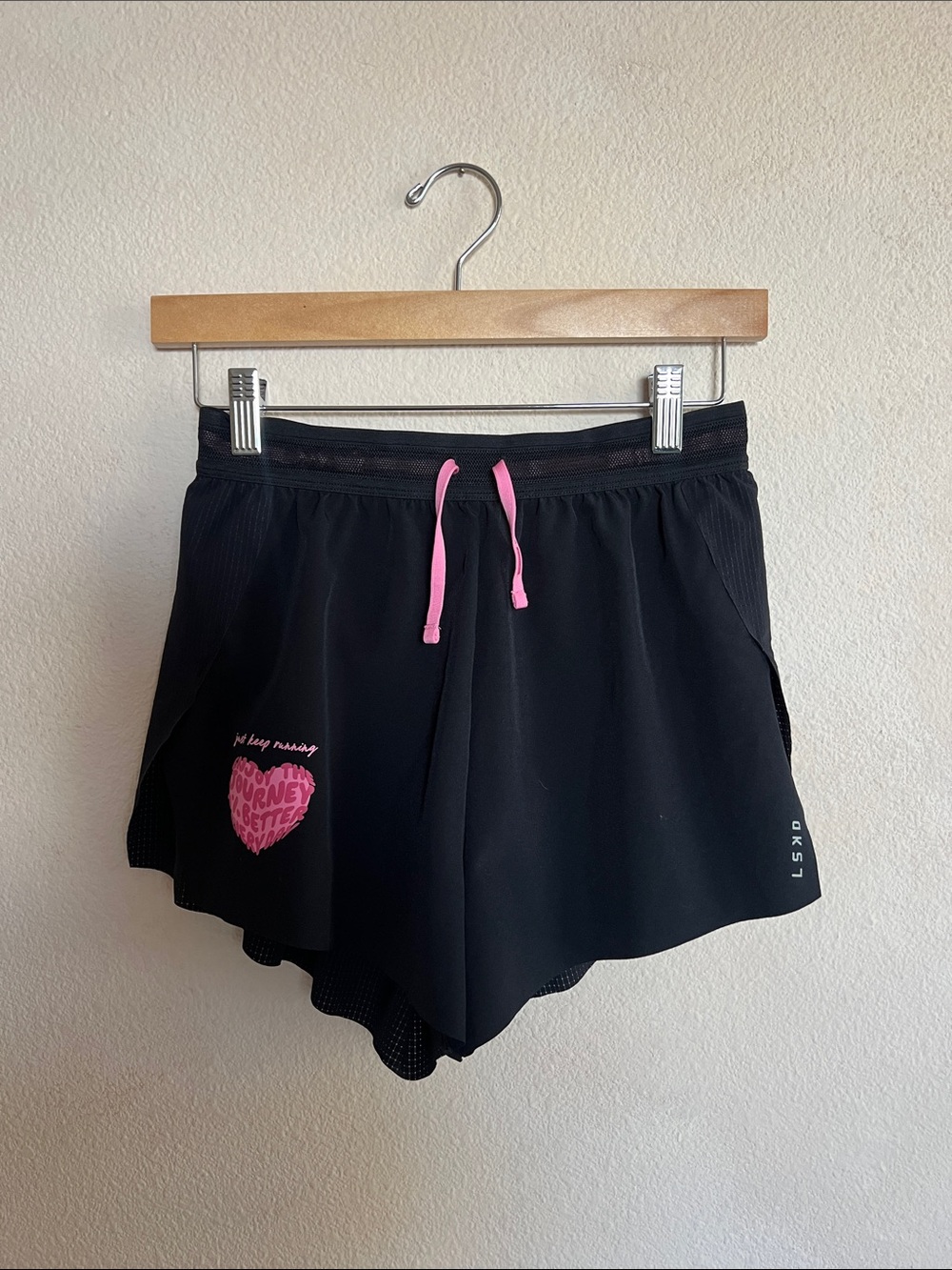 LSKD Valentines Day High Rise Accelerate Shorts